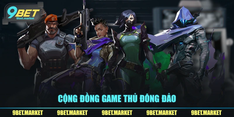 Cộng đồng game thủ đông đảo