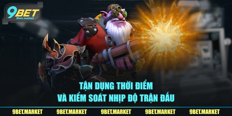 Tận dụng thời điểm và kiểm soát nhịp độ trận đấu